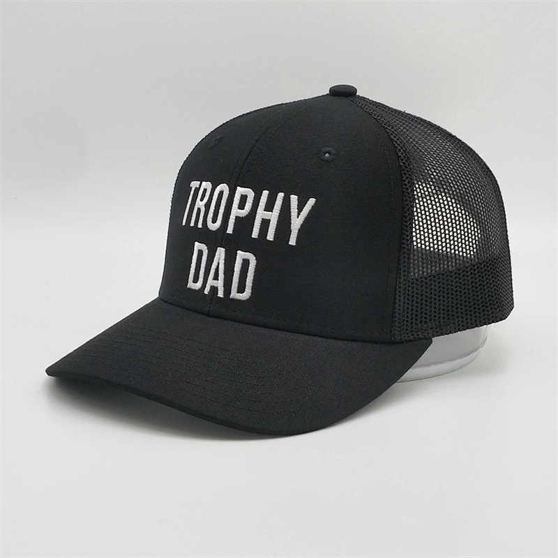 High Quality Wholesale New Customized Sublimated DAD Embroidery Mesh Hats Plain Hat Adjustable Trucker Cap