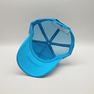 Adjustable Snapback Printed 5-Panel Mesh Rope Trucker Cap