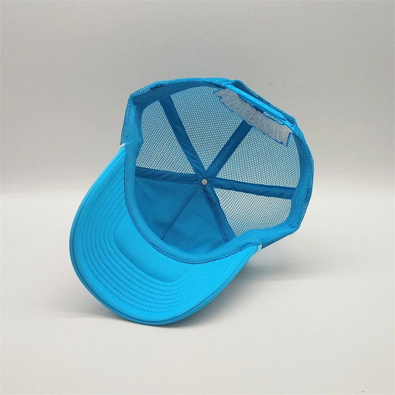 Adjustable Snapback Printed 5-Panel Mesh Rope Trucker Cap