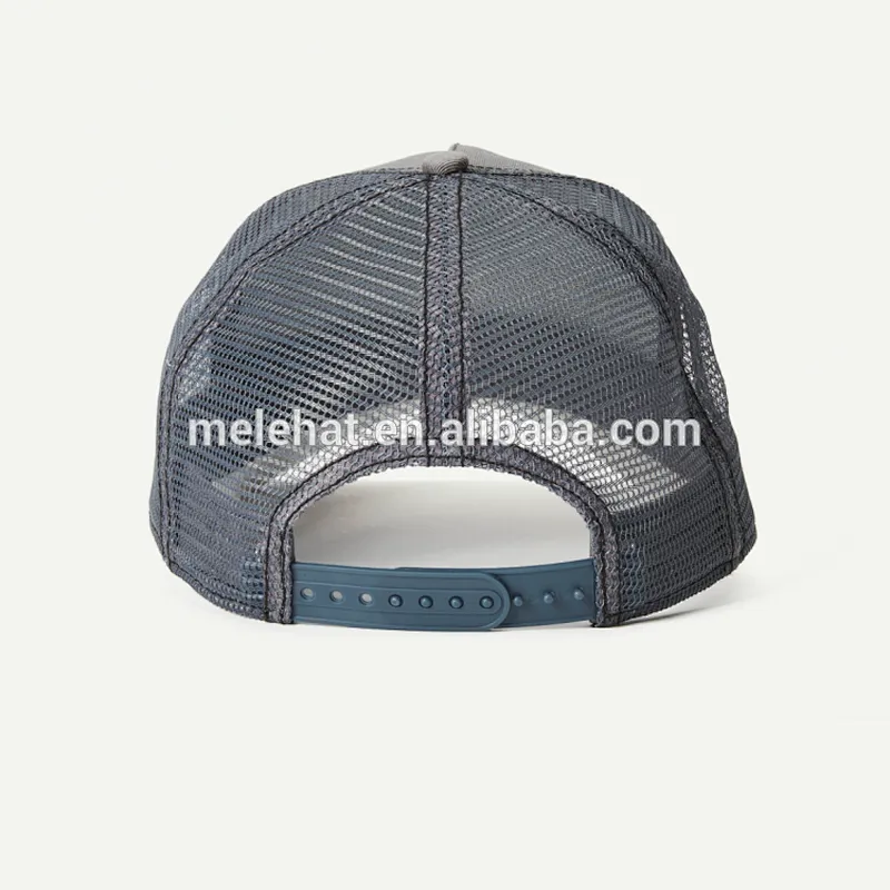 Custom Meidiney 5 Panel Embroidery Patch Logo Mesh Trucker Cap