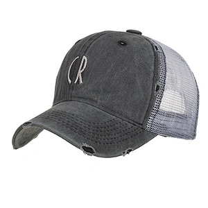 Cheap Price Curved Bill Jeans Trucker Hat,Vintage Distressed Denim Base ball Cap,Washed Embroidery Worn Out Baseball Hat