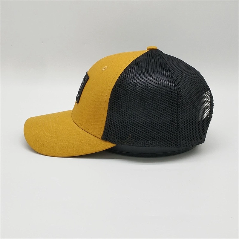 2019 Customized Made 6 Panel Plain High Quality Adjustable Mesh Embroidered  Trucker Cap Hats