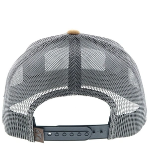 Best  Contrast Color Trucker Hat,Quilted Pre Curved Brim Trucker 6 Panel Cheap Mesh Cap, Embroidery Leather Patch Design