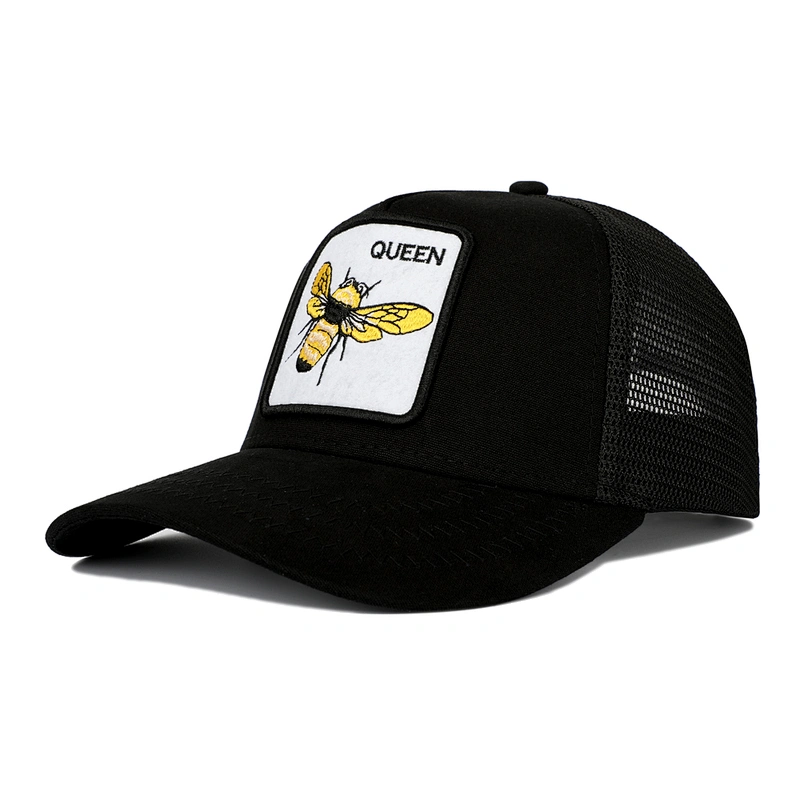 Wholesale Custom Animal Hat Embroidery Patch Trucker Cap