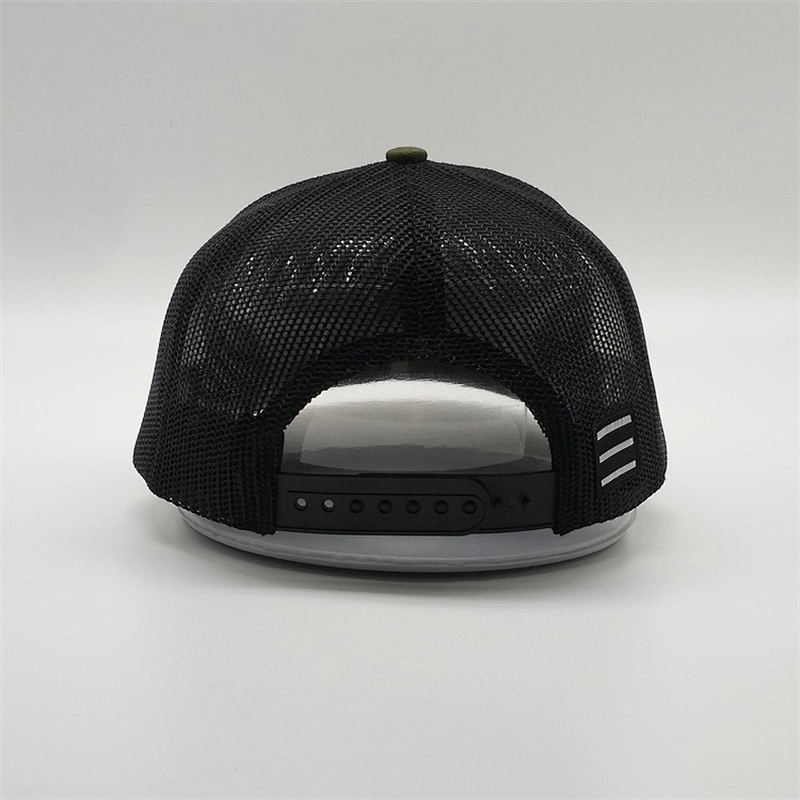 Guangzhou Hat Factory Black Mesh Truck,Men'S Women Olive Green Trucker Cap,Adults Age Group Classic Customize Era Trucker Hat