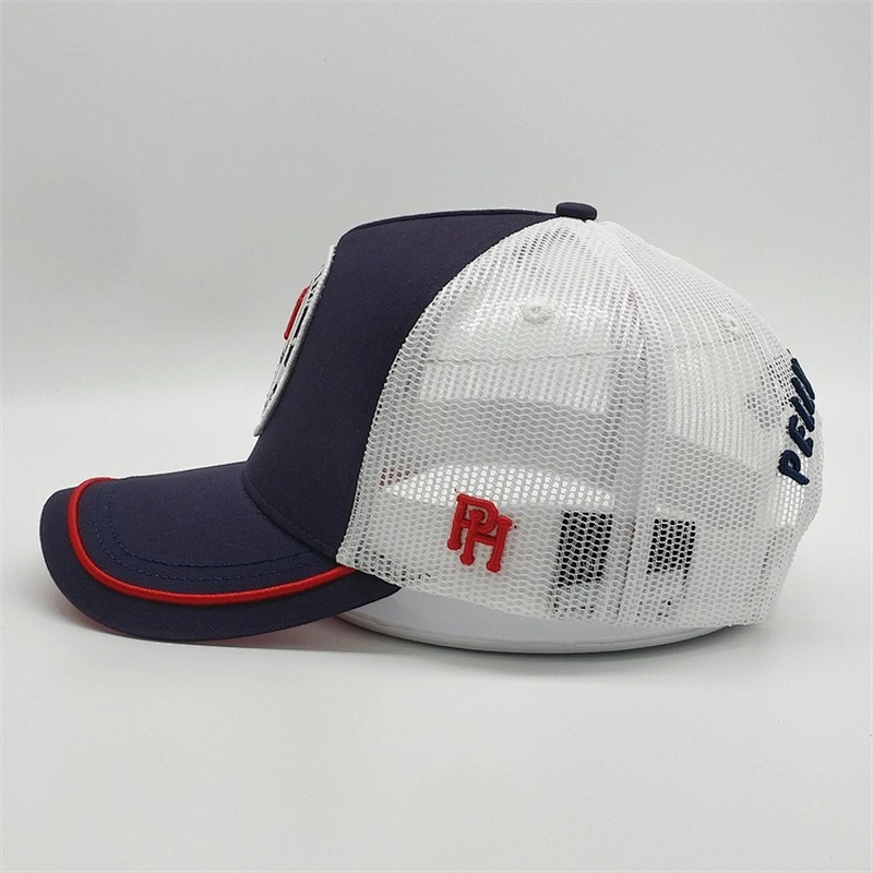 Top Quality Customised Blank Mesh Snapback Cap,Branded Multicolor Trucker Caps,Summer 6 Panel 3d Embroidery Mesh Trucker Hat