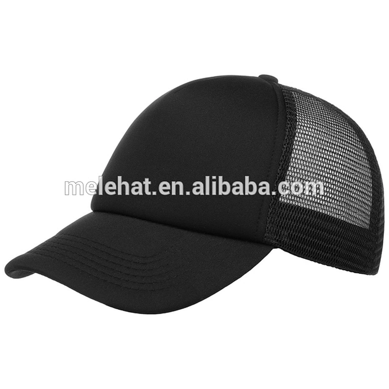 Custom Design Meidiney 5 Panel Sublimation Style Foam Front Blank Mesh Trucker Hat