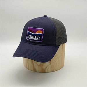 6 Panel Embroidery Patch Trucker Cap,High Quality Trucker Hats Custom,Design Your Own Mesh Trucker Cap