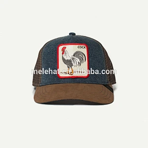 Custom Meidiney Mesh Back Embroidery Patch Trucker Baseball Cap