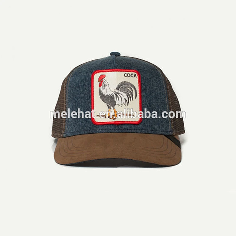 Custom Meidiney Mesh Back Embroidery Patch Trucker Baseball Cap