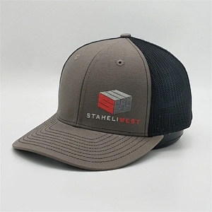 2019 Wholesale New Custom Embroidered Trucker Hat,6 Panel Sports Cap,Black Mesh Baseball Hats