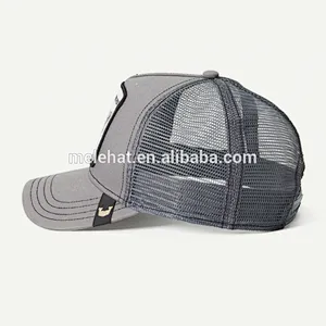 Custom Meidiney 5 Panel Embroidery Patch Logo Mesh Trucker Cap