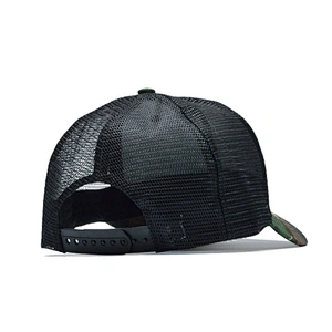 China best Men Camouflage Snapback USA Flag Baseball Multi Camo Trucker Curve Bill Dad Hats With PVC Patch
