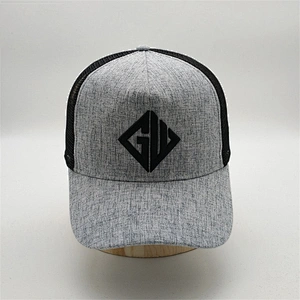 China Factory Custom 5 Panel 100% Polyester 3D Embroidery Mesh Truker Caps Hat