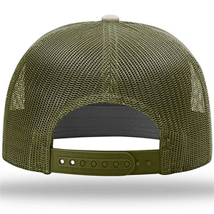 Custom Bigfoot Fishing Cotton 7 Panel Embroidered Camo Loden Outdoor Adjustable  Mesh Snapback Hats and Cap