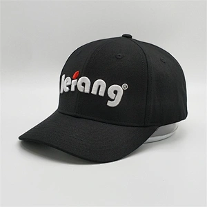 Custom 6-Panel 100 Cotton Black Plain Structured Mesh Adult  Trucker Cap  Hats