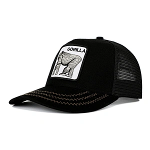 Wholesale Custom Animal Hat Embroidery Patch Trucker Cap
