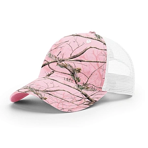 Wholesale Custom 6 Panel Mesh Camo Trucker Cap