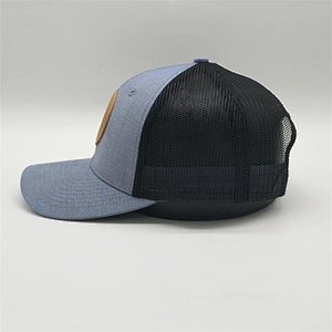 Fashion Design Custom OEM 6 Panel Mesh Trucker Caps , Mesh Embroidery Patch  Logo Trucker Caps, Outdoor Sports Trucker Hats