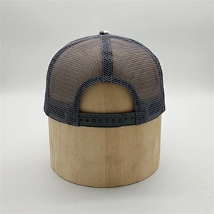 Fashion Style Custom Embroidery Logo High Profile Camo Trucker Mesh Caps