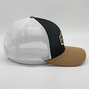 Factory price custom gold embroidery logo BEER BARRA  fashion unisex mesh snapback baseball trucker hats and cap