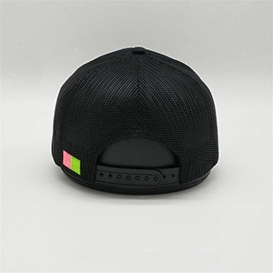 Wholesale Customized 5 Panel Foam Mesh Trucker Caps,  Sublimated Flat Brim Foam Trucker Hats, 3d Embroidery Trucker Hats