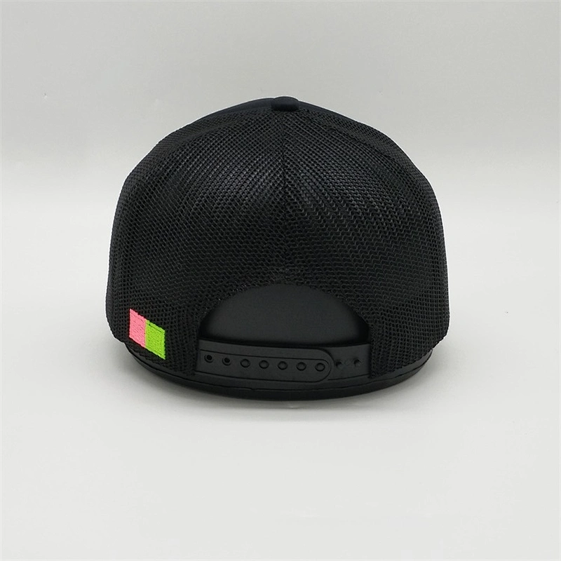 Wholesale Customized 5 Panel Foam Mesh Trucker Caps,  Sublimated Flat Brim Foam Trucker Hats, 3d Embroidery Trucker Hats