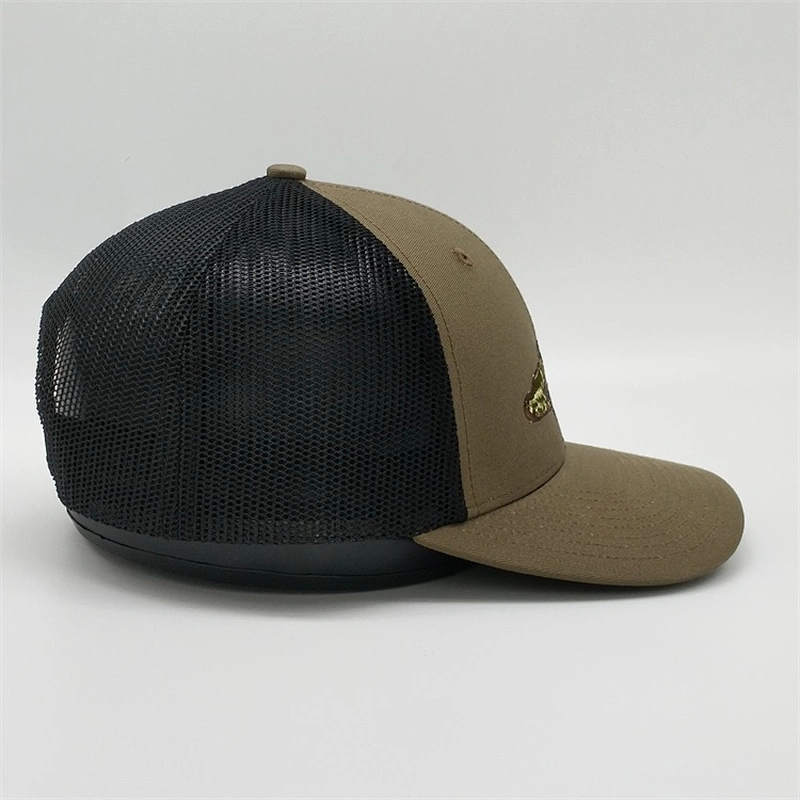 China Wholesale Curve Brim Yupoong Trucker Caps Olive Green Trucker Hats With Embroider Logo