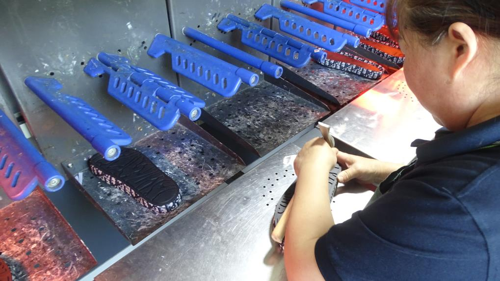 footwear production process