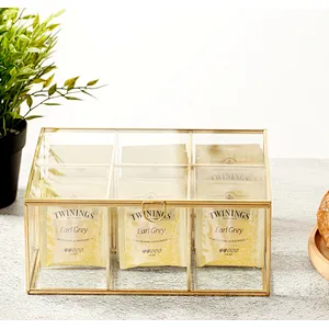 Glass Teabag Organizer