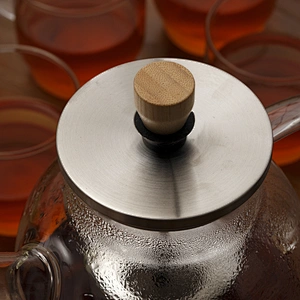 Glass teapot