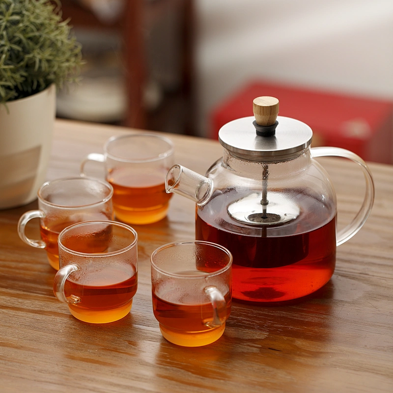 Glass teapot