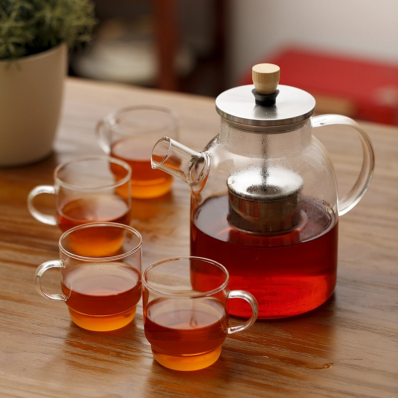 Glass teapot