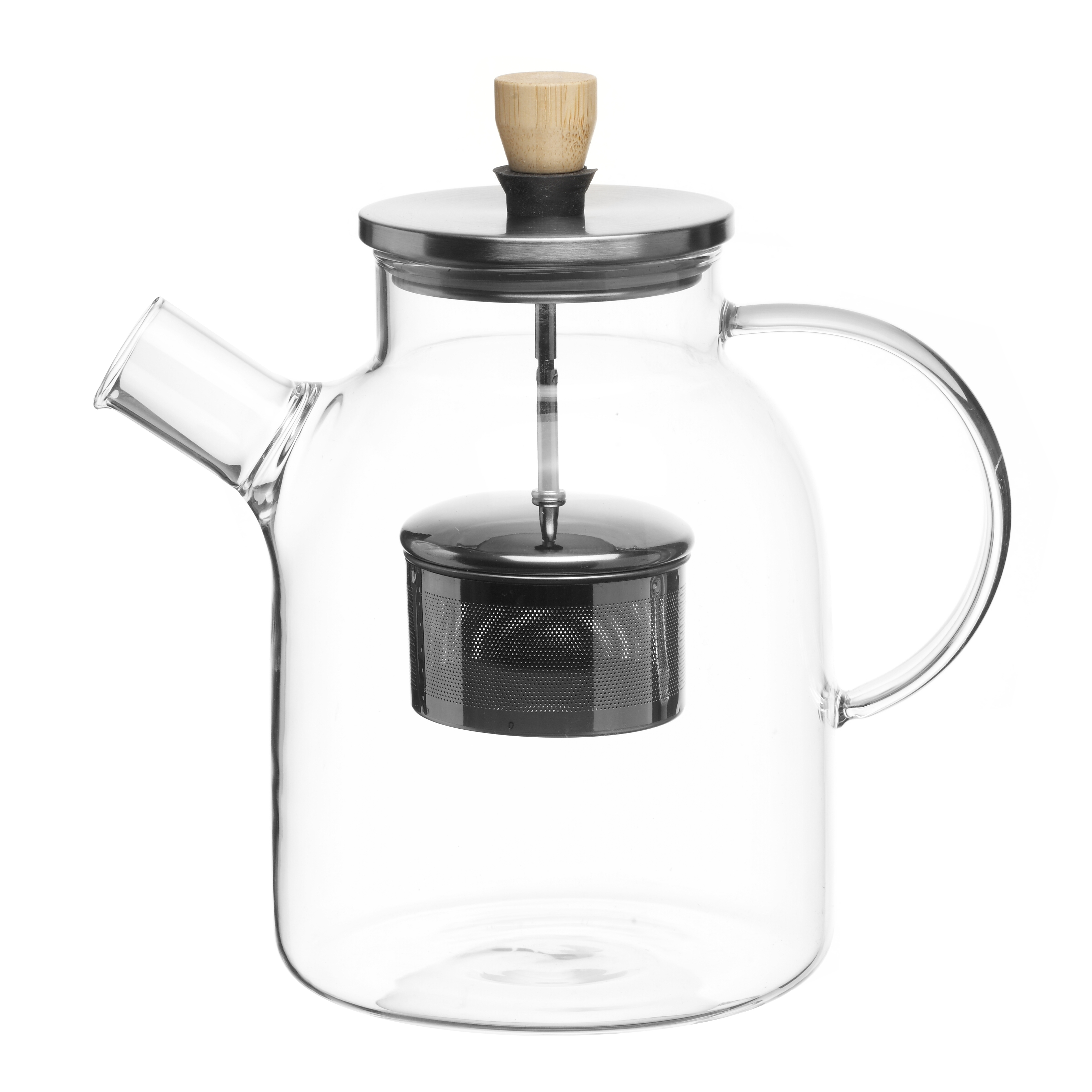 Glass teapot