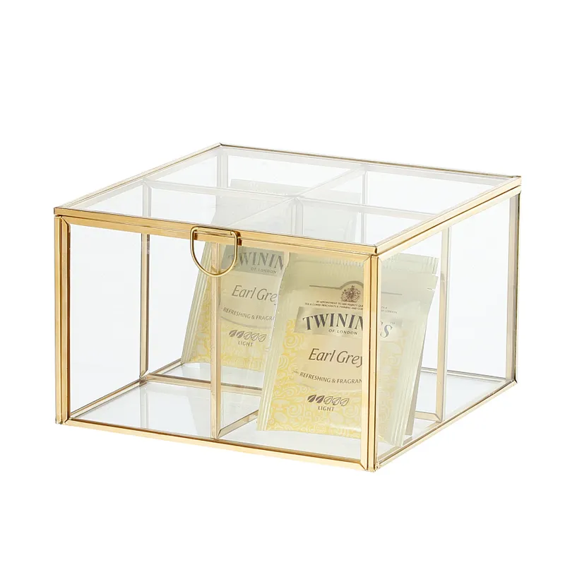 Glass Teabag Organizer