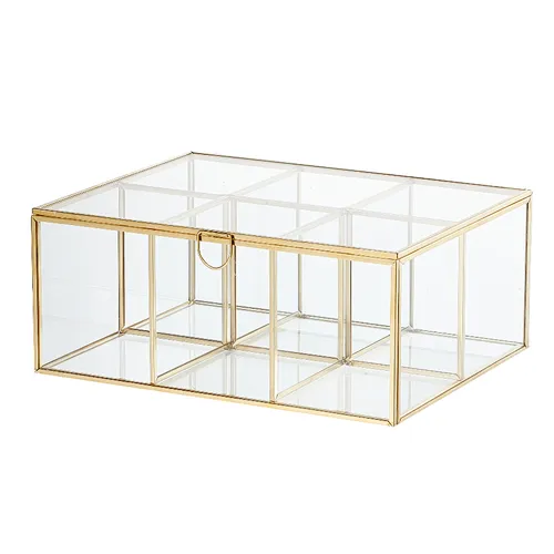 Glass Teabag Organizer