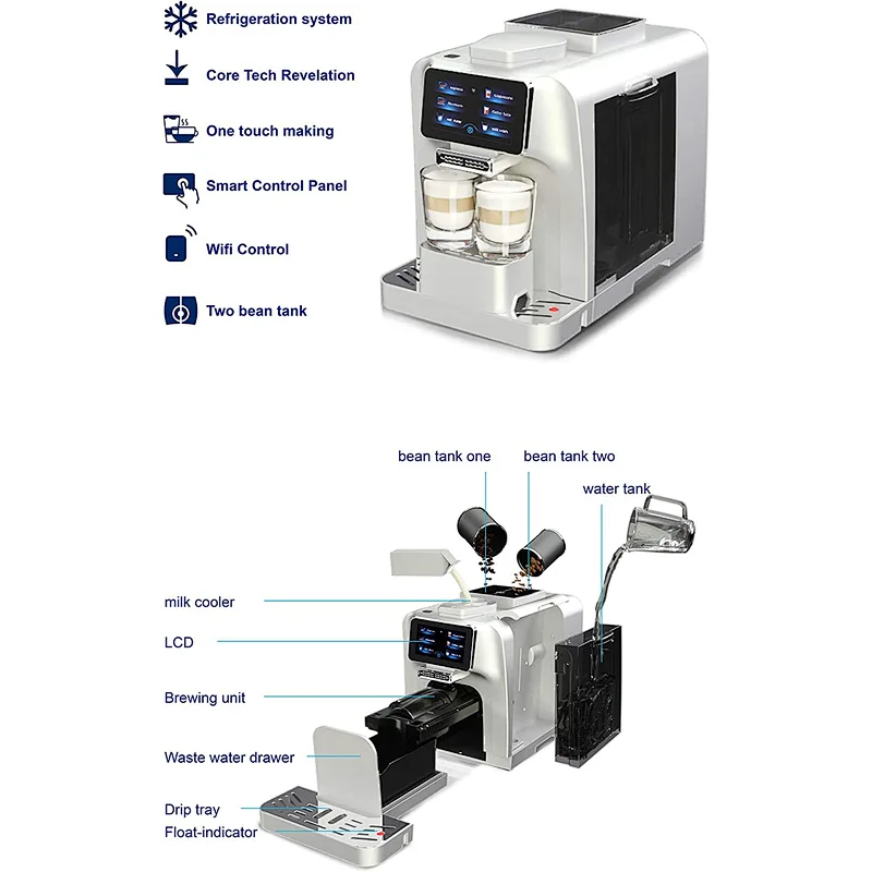 Full automatic coffee machine
