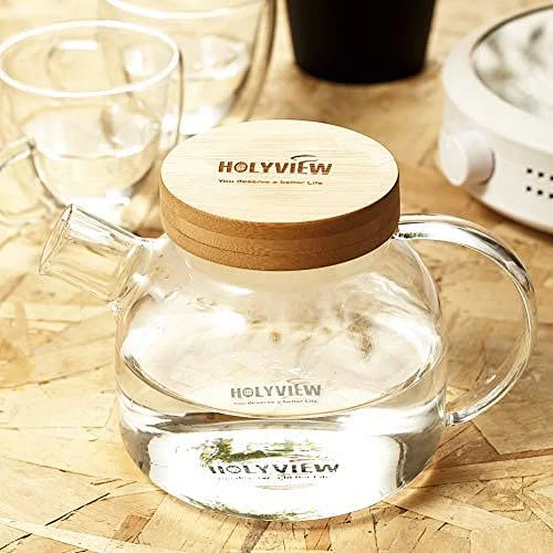 Glass teapot