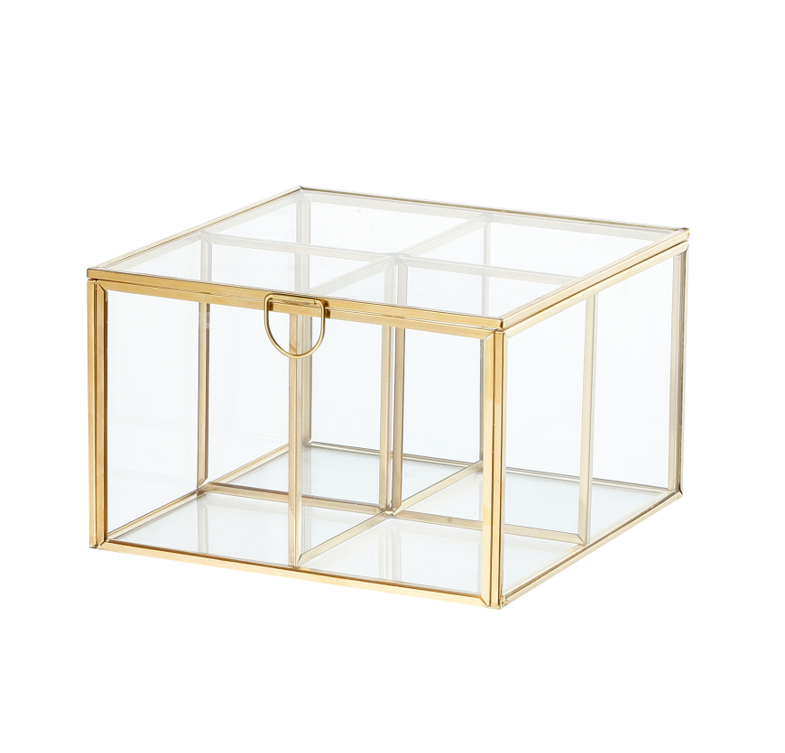 Glass Teabag Organizer