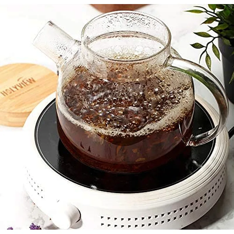 Glass teapot