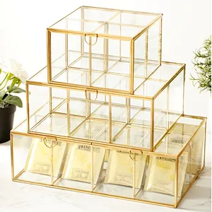 Glass Teabag Organizer