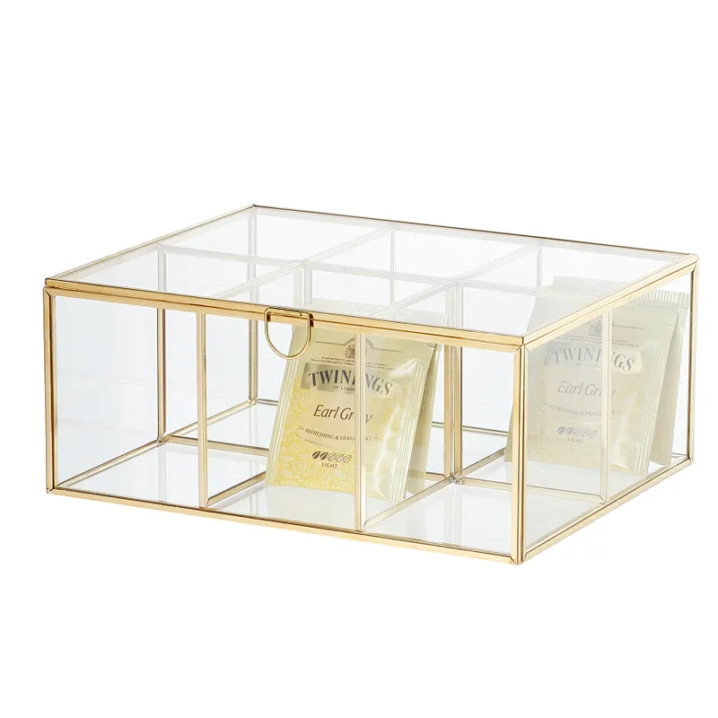 Glass Teabag Organizer