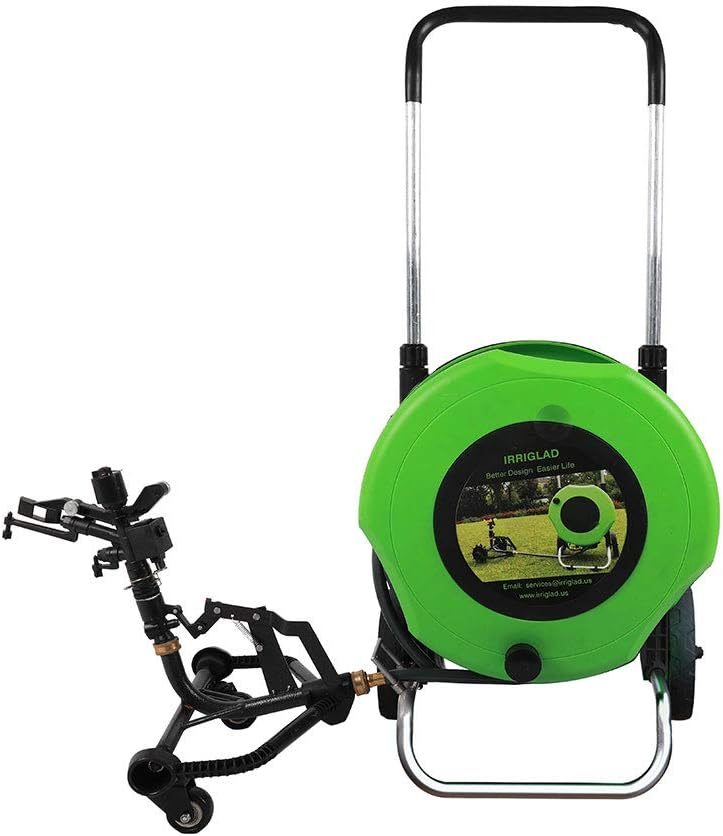 20M Manual Speed Adjustment Water Reel Cart.