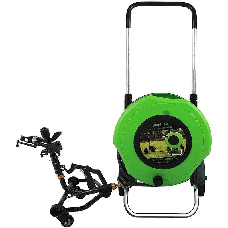 20M Manual Speed Adjustment Water Reel Cart.