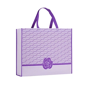 eco friendly wholesale reusable recycle non woven shopping bag