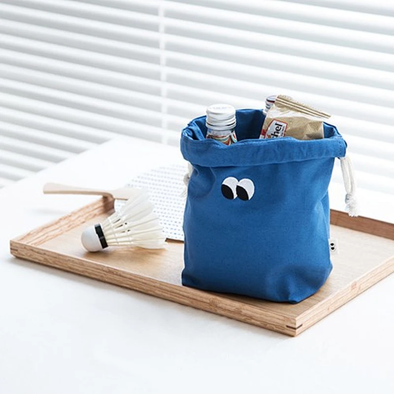 COTTON DRAWSTRING BACKPACK BAG-D19015