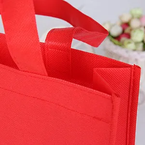 China factory custom logo cheap and high quality pp non woven garment bag with tote