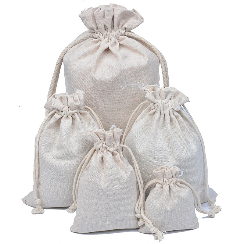 COTTON DRAWSTRING RICE BAG-D19017