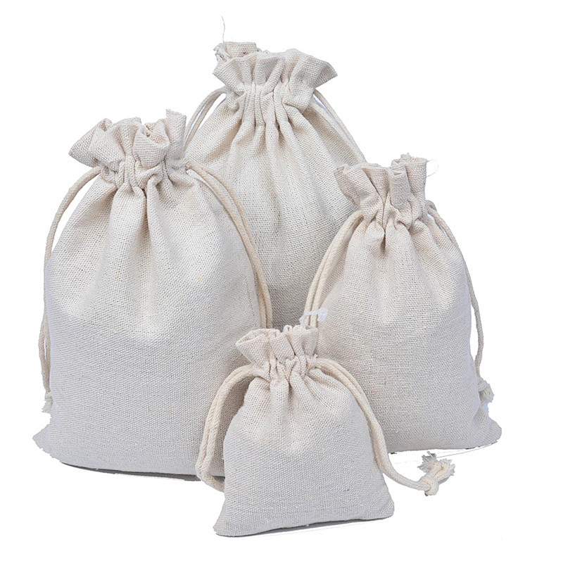 COTTON DRAWSTRING RICE BAG-D19017