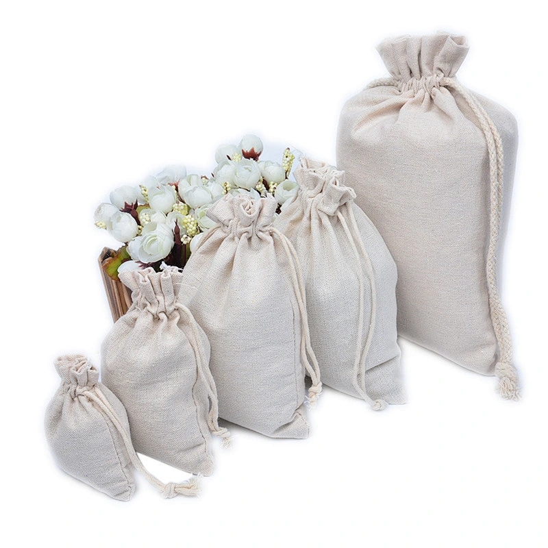 COTTON DRAWSTRING RICE BAG-D19017